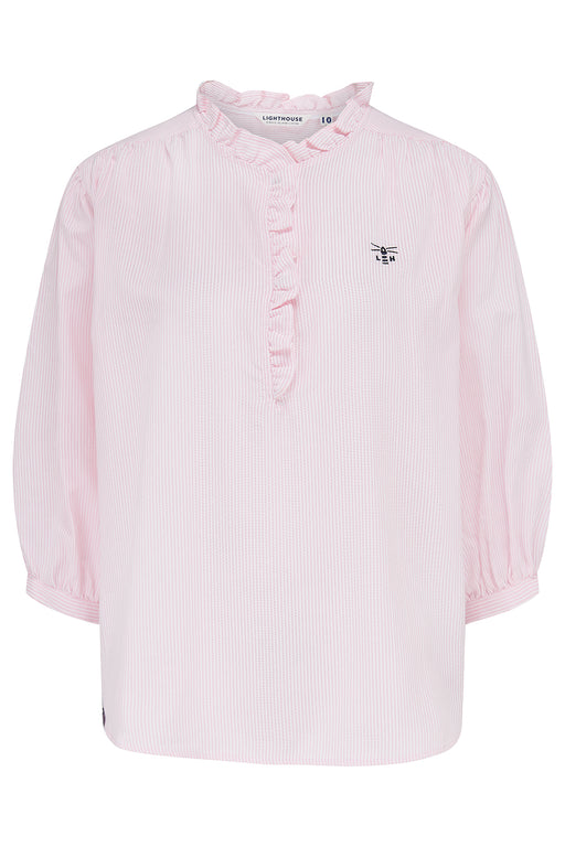 Lighthouse Thea Blouse Pink Stripe