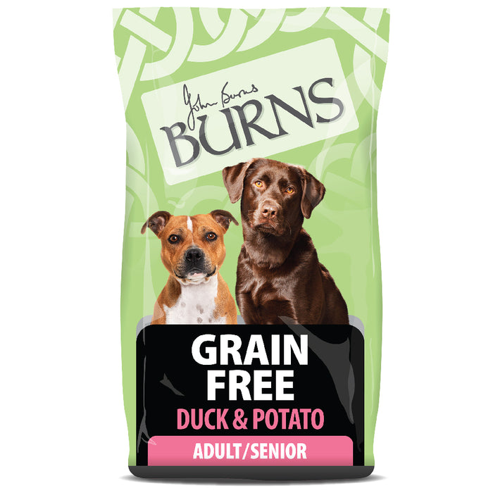 Burns Grain Free Duck & Potato 12kg