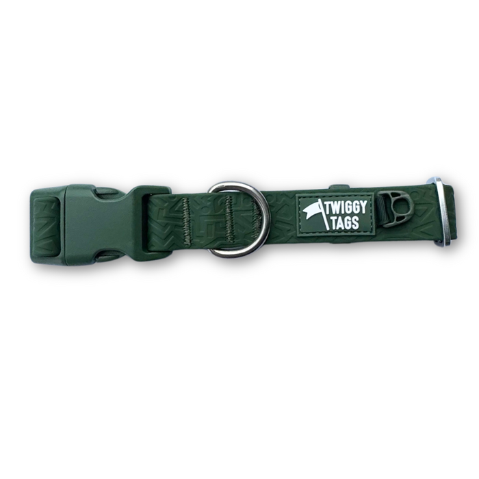 Twiggy Tags Tidal Waterproof Collar Fern