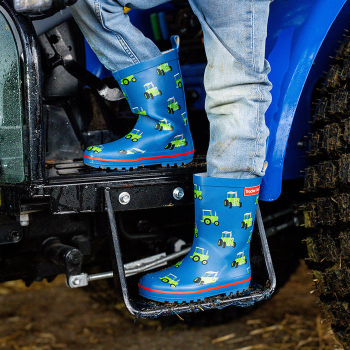 Tractor Ted Wellingtons Blue