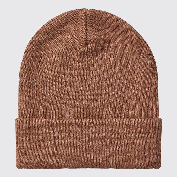 Ridgeline Heritage Fine Knit Beanie Hat Nutmeg