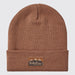 Ridgeline Heritage Fine Knit Beanie Hat Nutmeg
