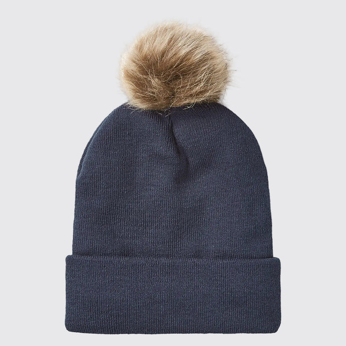 Ridgeline Heritage Fine Knit Bobble Hat Tarn