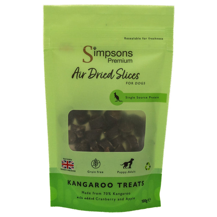 Simpsons Kangaroo Dog Treats 100g