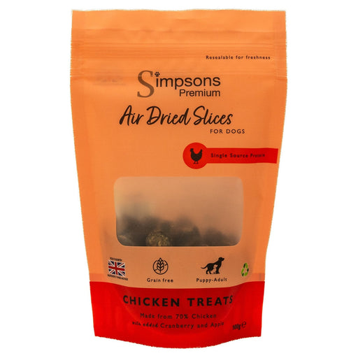 Simpsons Dog Treats Chicken 100g