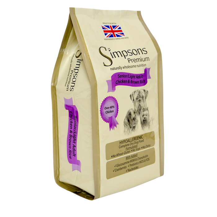 Simpsons Senior Light Chicken & Brown Rice