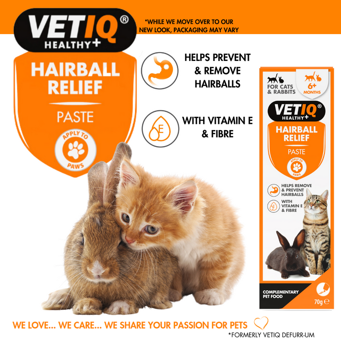 VETIQ® Hairball Relief Paste 70g