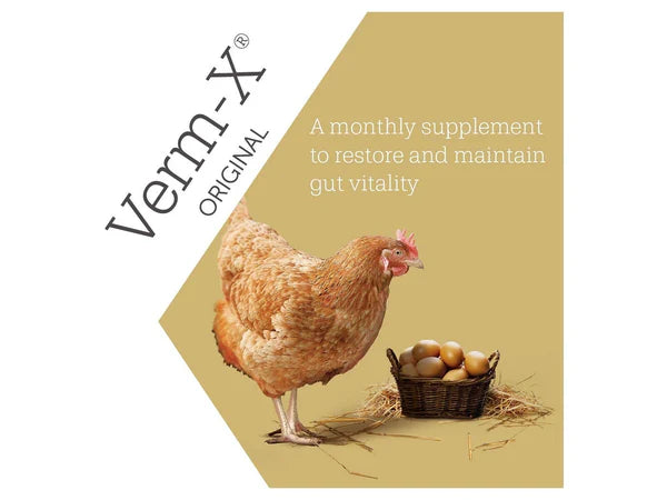 Verm-X Original Pellets for Poultry, Ducks and Fowl