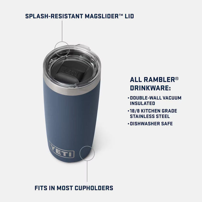 Yeti Rambler Tumbler 10oz (295ml) Stag Red
