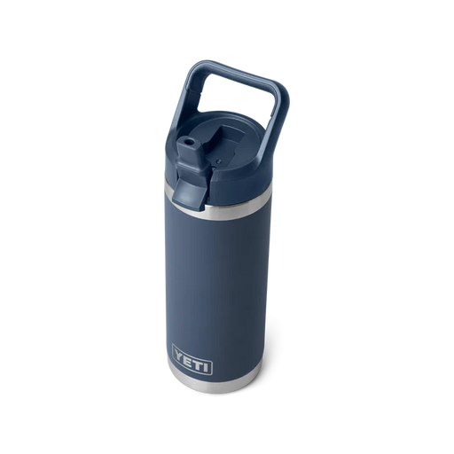 Rambler 18oz Bottle Navy (Straw Top) Yet