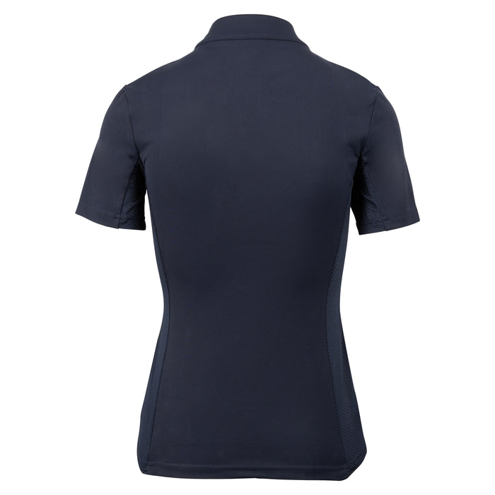 WoofWear Short Sleeved Tech Riding Shirt Navy