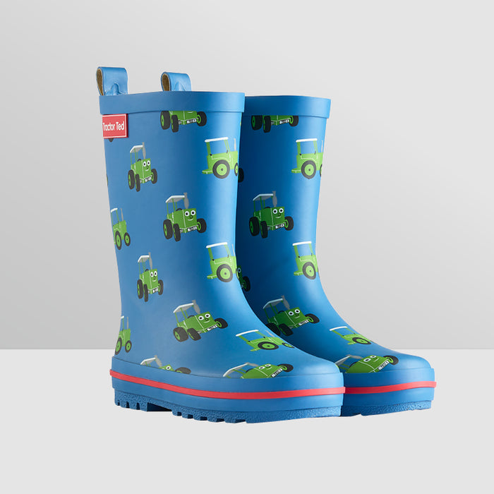 Tractor Ted Wellingtons Blue