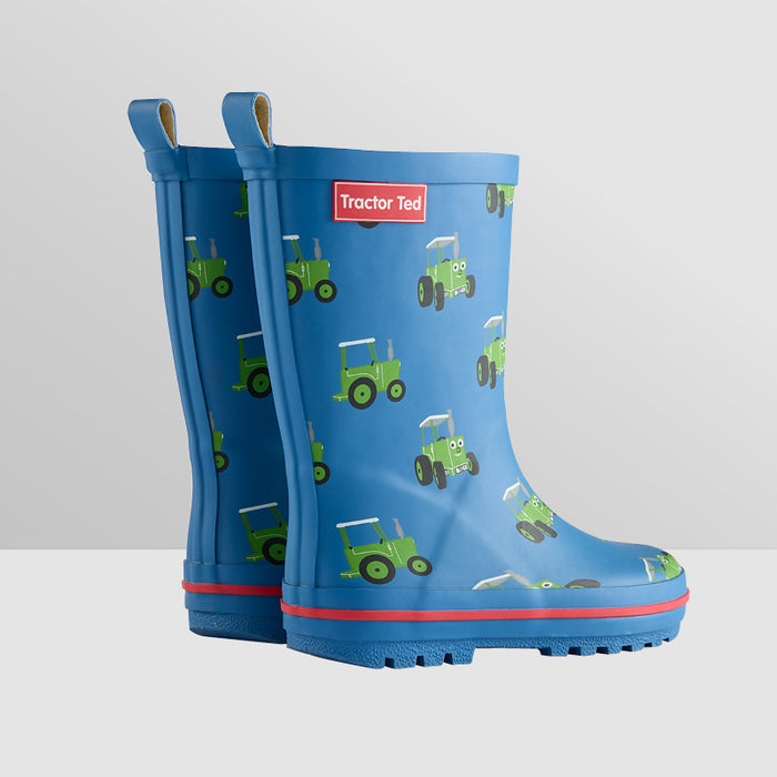 Tractor Ted Wellingtons Blue