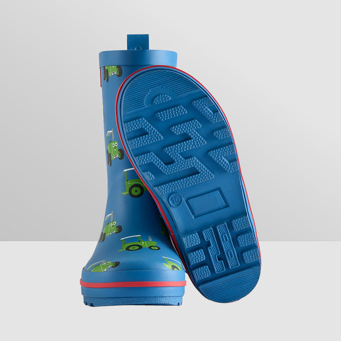 Tractor Ted Wellingtons Blue