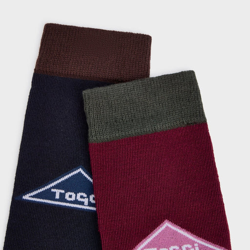 Toggi Ladies Logo Sock Multi (2Pk)
