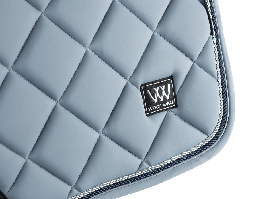 WoofWear Vision Aura Saddle Pad Steel Blue