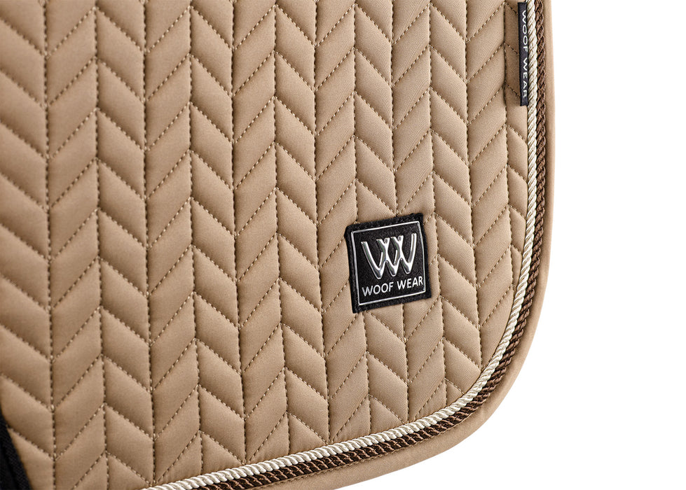 WoofWear Herringbone Saddle Pad Caramel