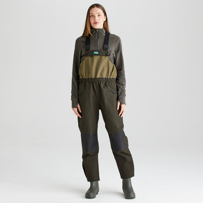 Ridgeline Women's Agri Pro Bib & Brace Deep Forest