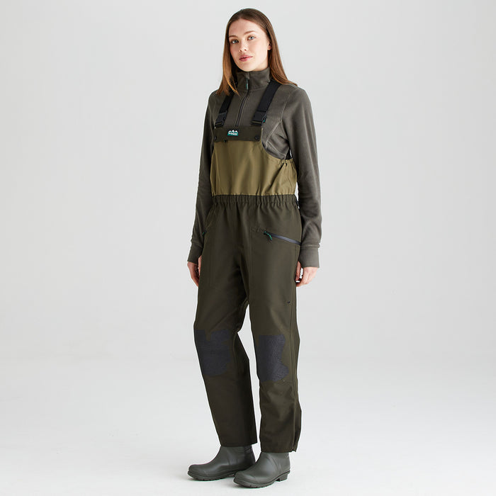 Ridgeline Women's Agri Pro Bib & Brace Deep Forest