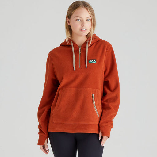 Ridgeline Womens Ballistic Hoodie Russet