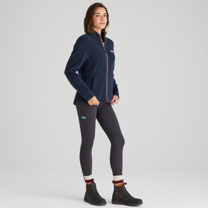 Ridgeline Womens Brenna Fleece Jacket Navy