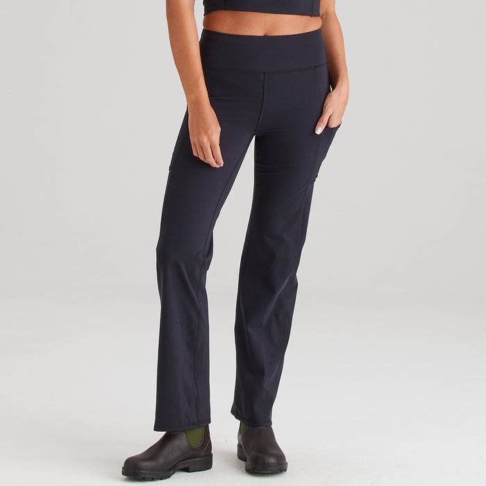 Ridgeline Women's Infinity Straight Leg Leggings Black