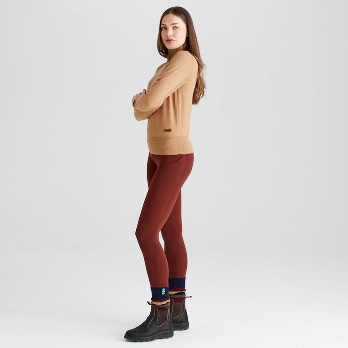 Ridgeline Women's Melford Roll Neck Knit Sienna