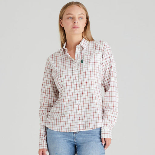 Ridgeline Womens Sedgebrook Shirt Russet & Cashew
