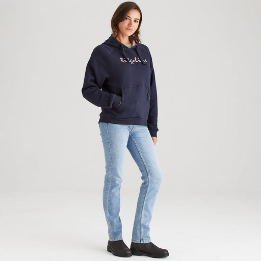 Ridgeline Women's Signature Hoodie Navy