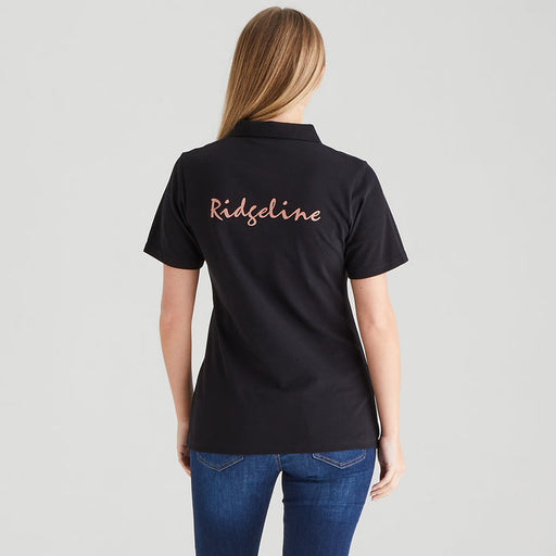 Ridgeline Women's Signature Polo Black
