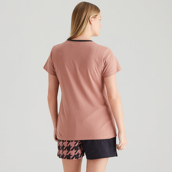 Ridgeline Women's Signature T-Shirt Dusky Pink