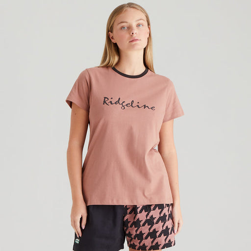 Ridgeline Women's Signature T-Shirt Dusky Pink
