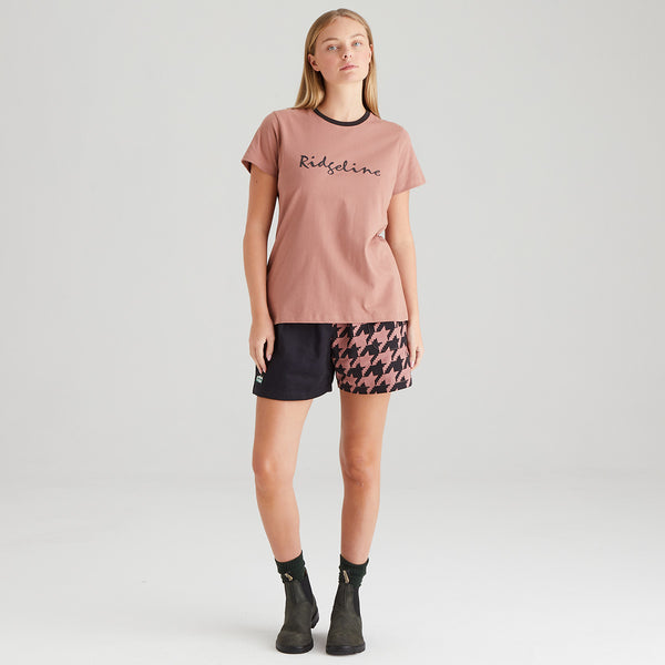 Ridgeline Women's Signature T-Shirt Dusky Pink
