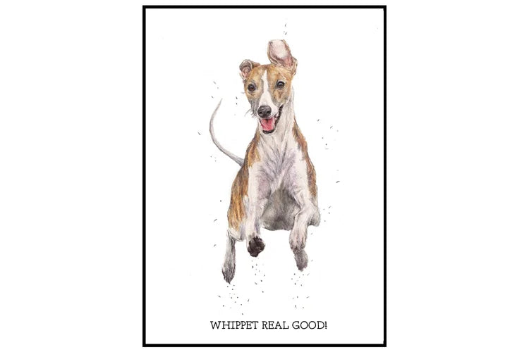 Kate Simpson Whippet Real Good Card