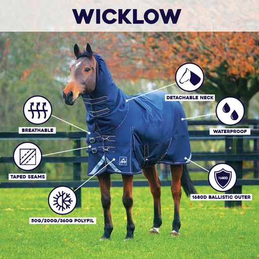 Mackey Wicklow 360g Turnout Rug