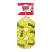 Kong Air Squeaker Tennis Ball Medium 6pk
