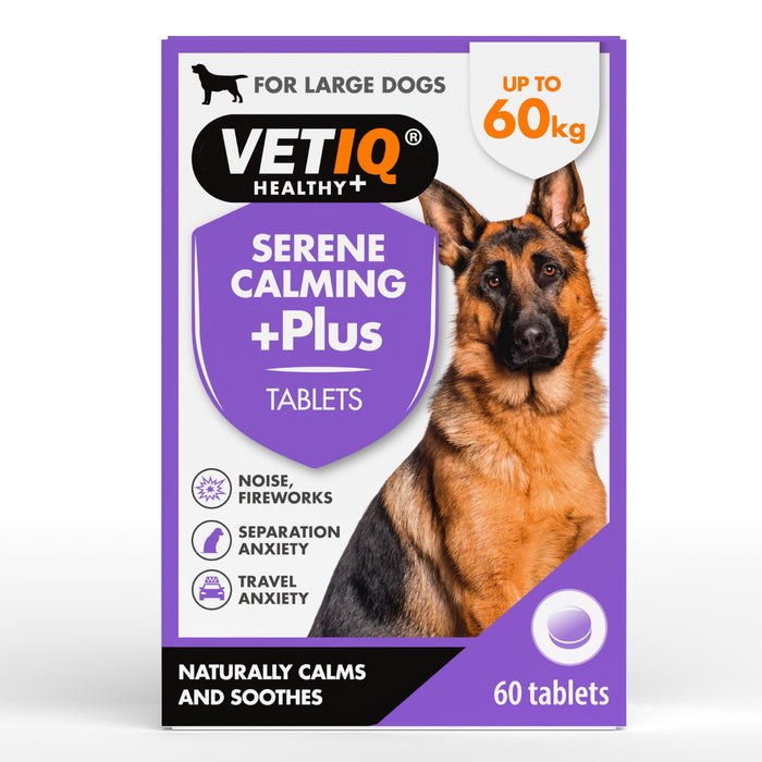 VETIQ Serene Calming +Plus 60 Tablets