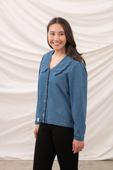 Lighthouse Ada Shirt Washed Denim