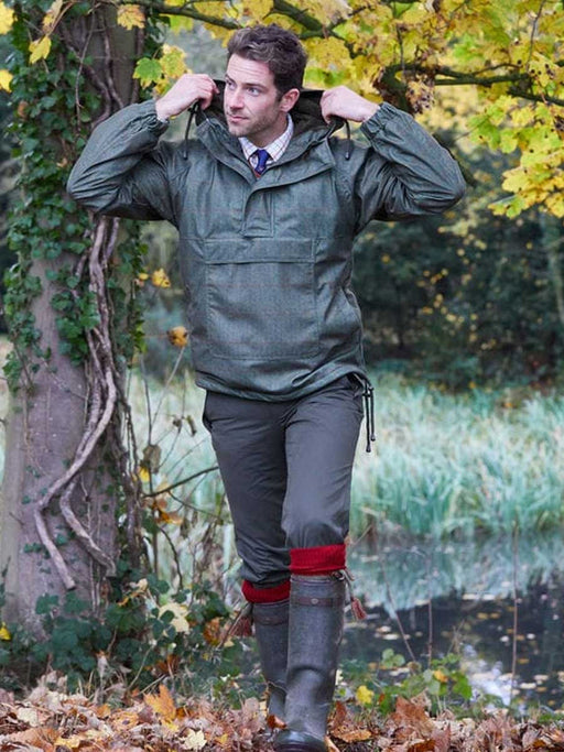 Alan & Paine Mens Didsmere Smock Olive