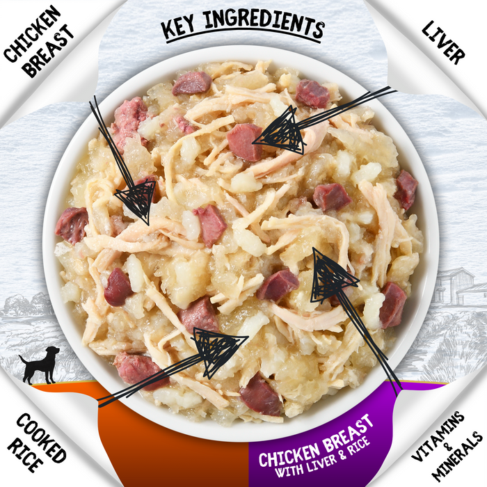 Cookhouse Dog Pouch Chicken 6x100g
