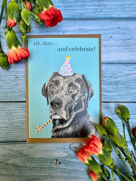 Labrador Birthday Card