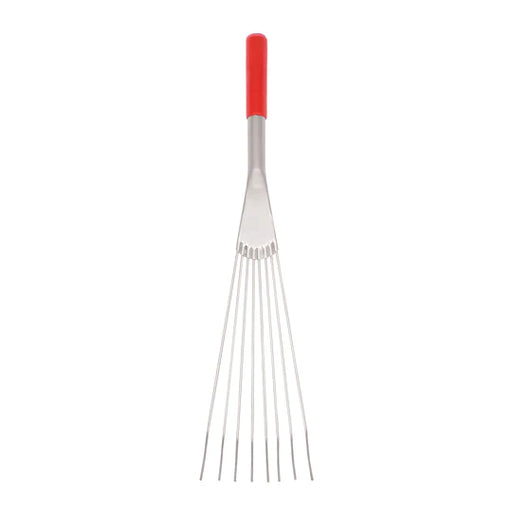 Red Gorilla Big Tidee Metal Rake - Short Handle Red - RAKE ONLY