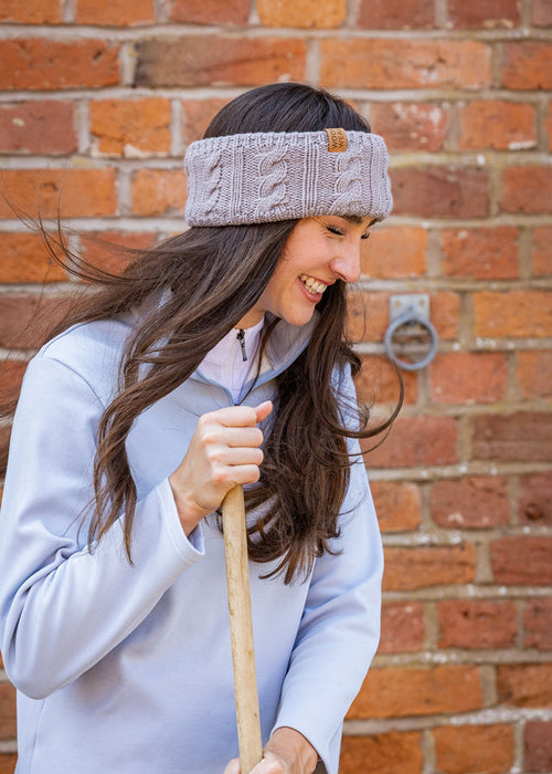 WoofWear Cable Knit Headband