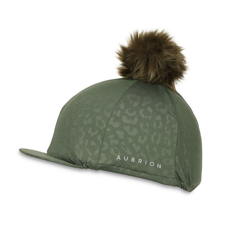 Leopard Print Hat Cover Green