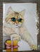 Deckled Edge Birthday Kitty Card