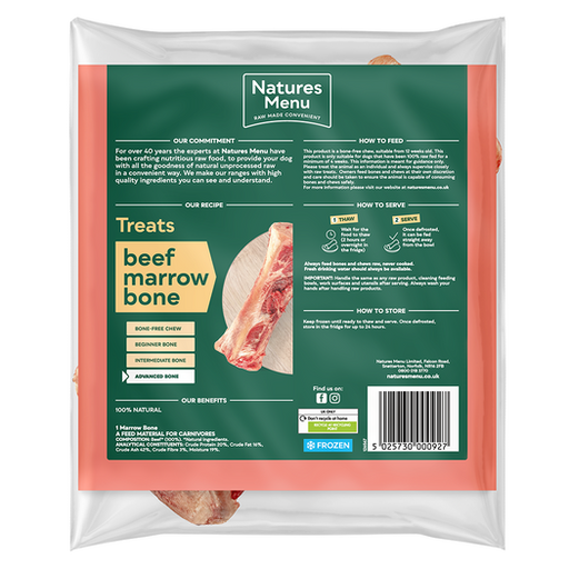 Natures Menu Treats Beef Marrowbone Chew