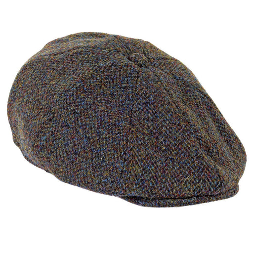 Arran Harris Tweed 8 Piece Cap Forest

