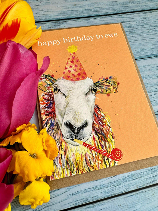 Birthday Sheep Card