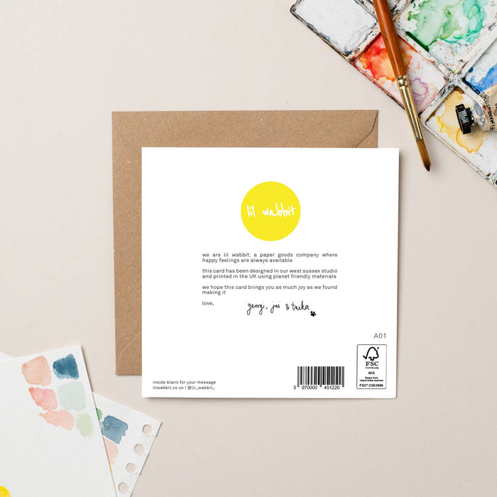 Lurcher Memories Gold Foil card