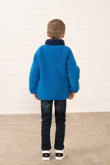 LightHouse Caden Fleece Blue Tractor